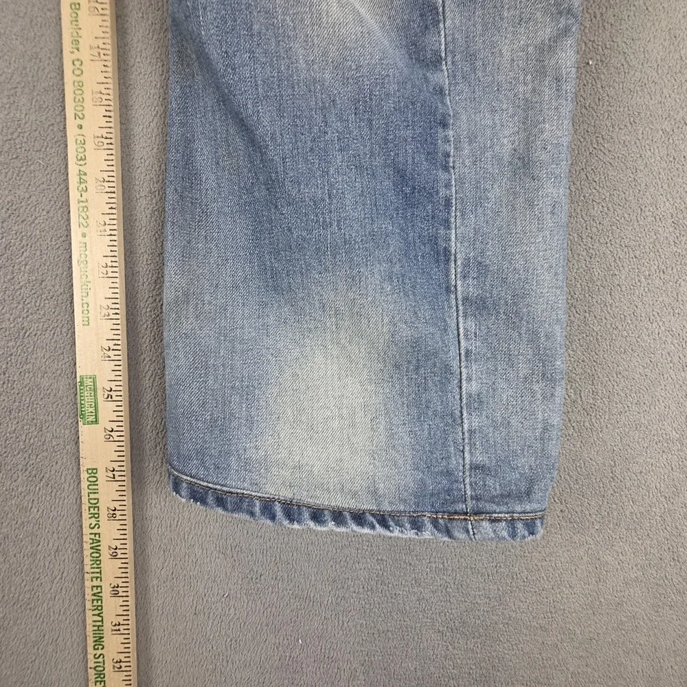 Vintage Levis Engineered Jeans 10th Anniversary Altered‎ Hem Stains Fits 30x27